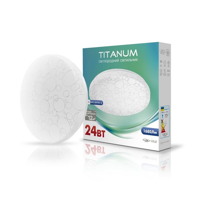 Світильник внутрішній світлодіодний LED TITANUM (TLCL-24C)